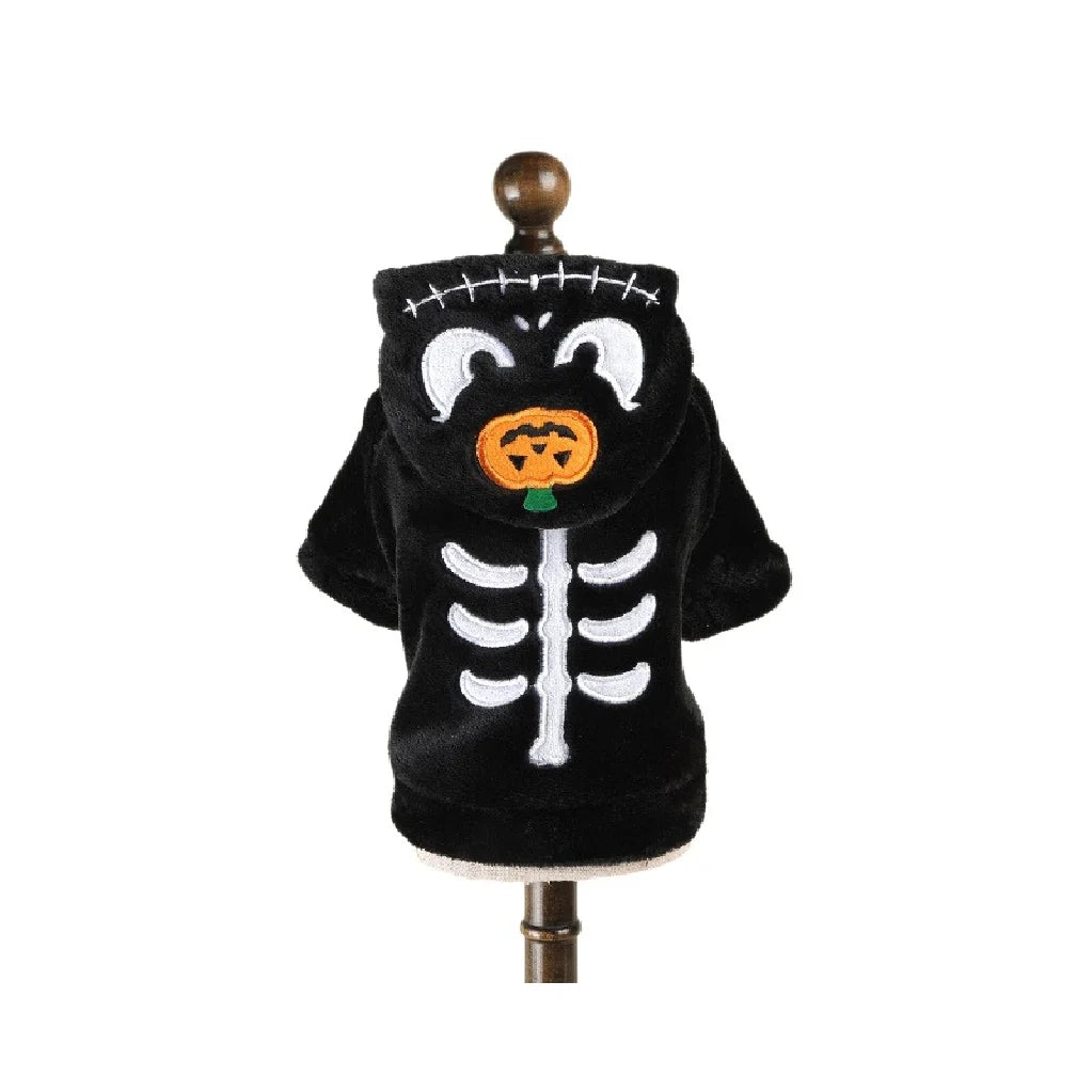Warm Halloween Fleece Hoodie Costume For Dogs And Cats