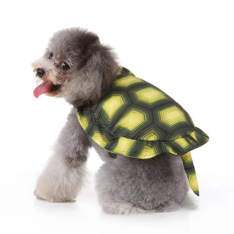 Halloween Pet Witch Costume With Hat For Cats And Dogs