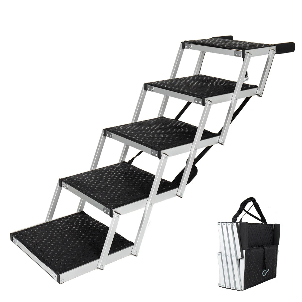 LISM Foldable Portable Non-Slip Dog Ramp for Cars and SUVs