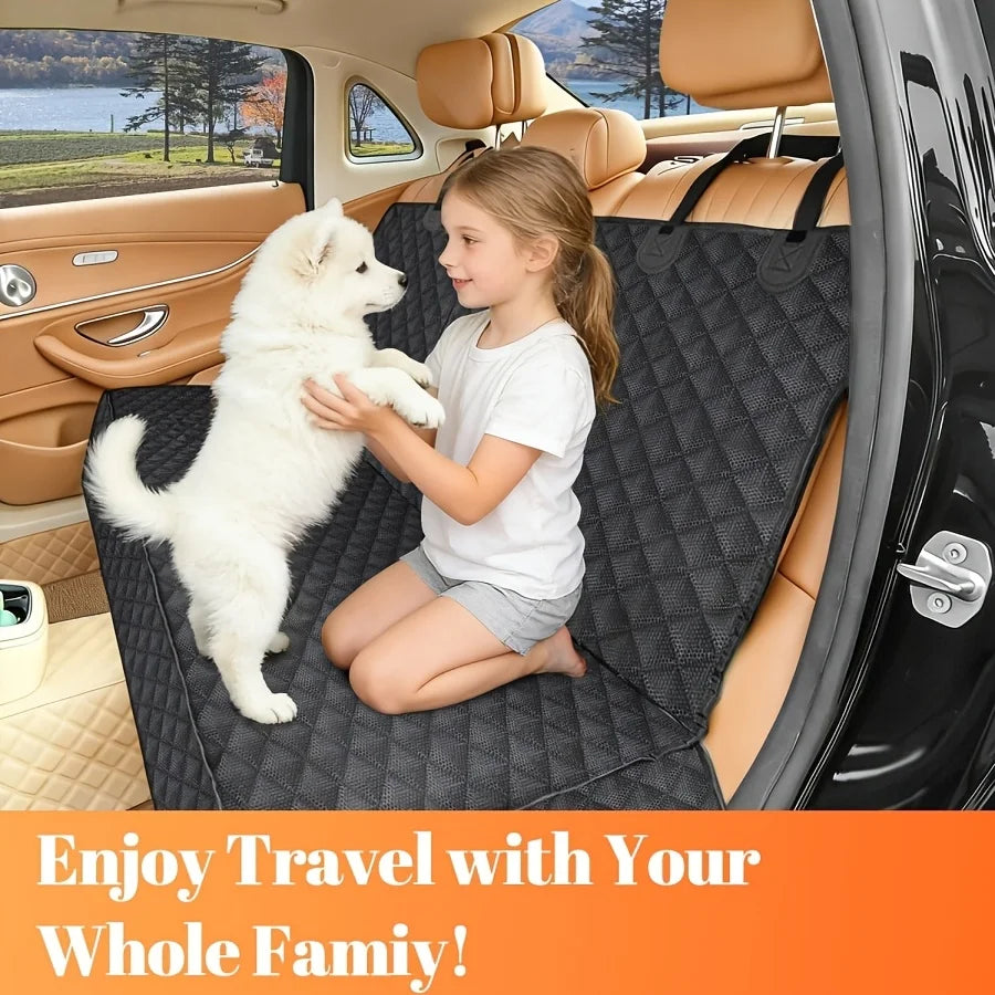 Dog Car Seat Cover Waterproof Back Seat Protector For Cars
