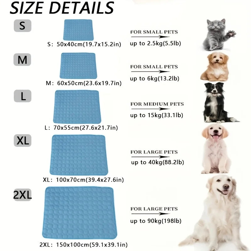 Dog Cooling Mat Self Cooling Pad For Pets And Dogs