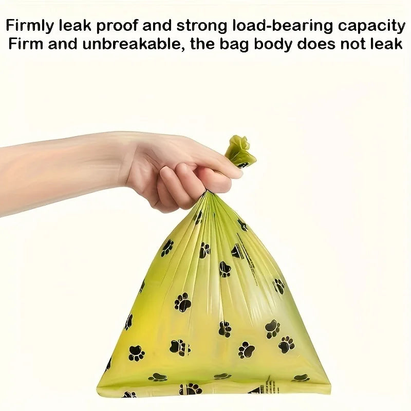 Durable Pet Waste Bags For Dog And Cat Cleanup Outdoors