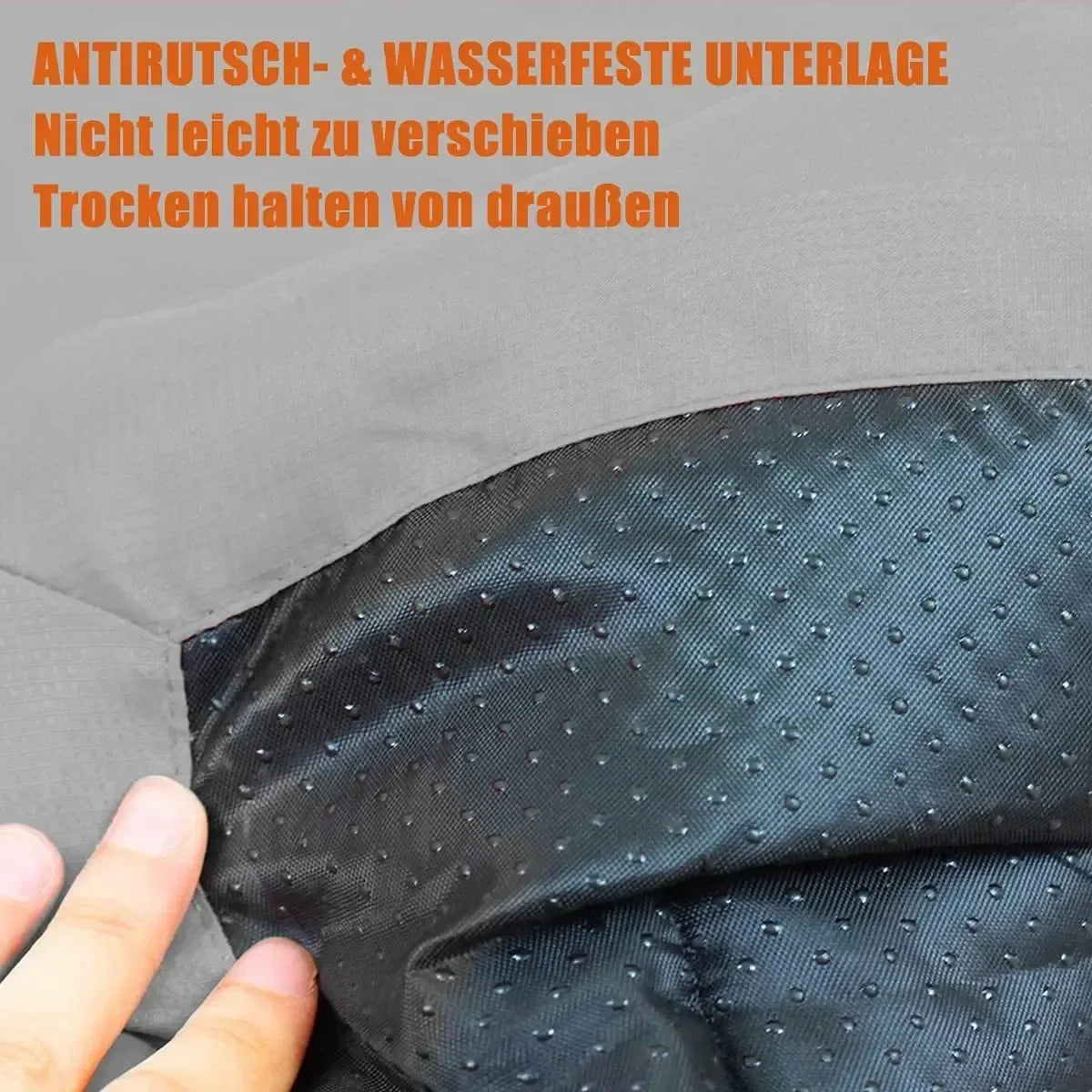 HUBEI Outdoor Foldable Waterproof Dog Bed Roll Up Sofa