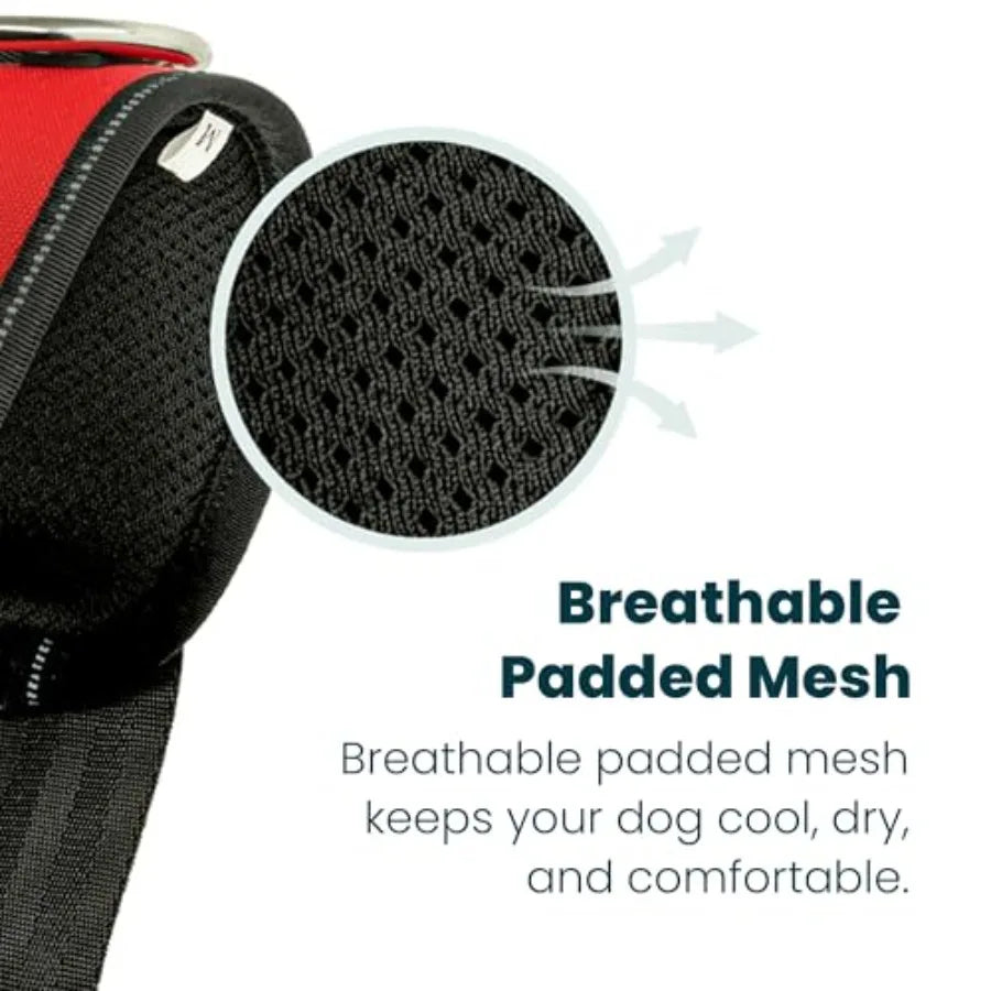 The Only Official ESA™ Dog Harness Adjustable No-Pull Dog Vest for Easy Pet Recognition with Reflective Straps Soft Padded and
