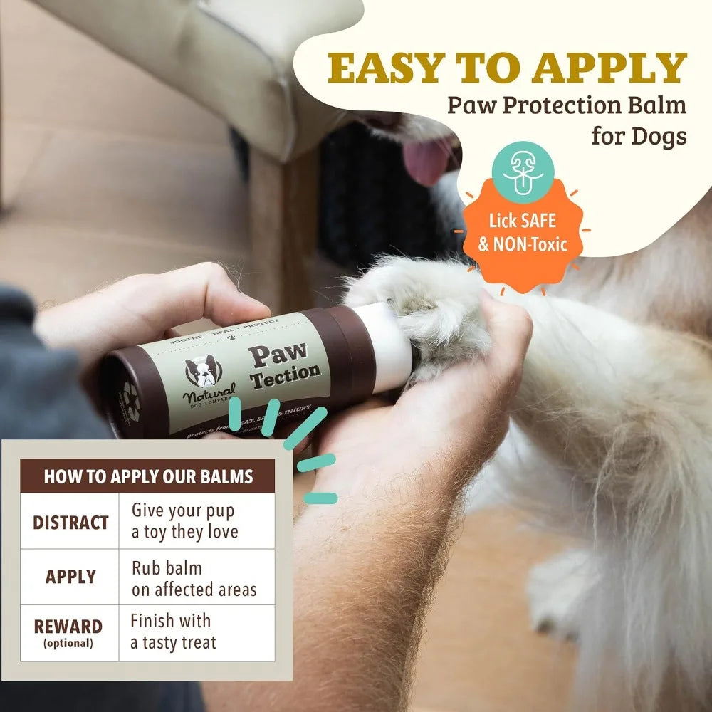 Paw Wax for Dogs Non Toxic Hot Pavement Protection