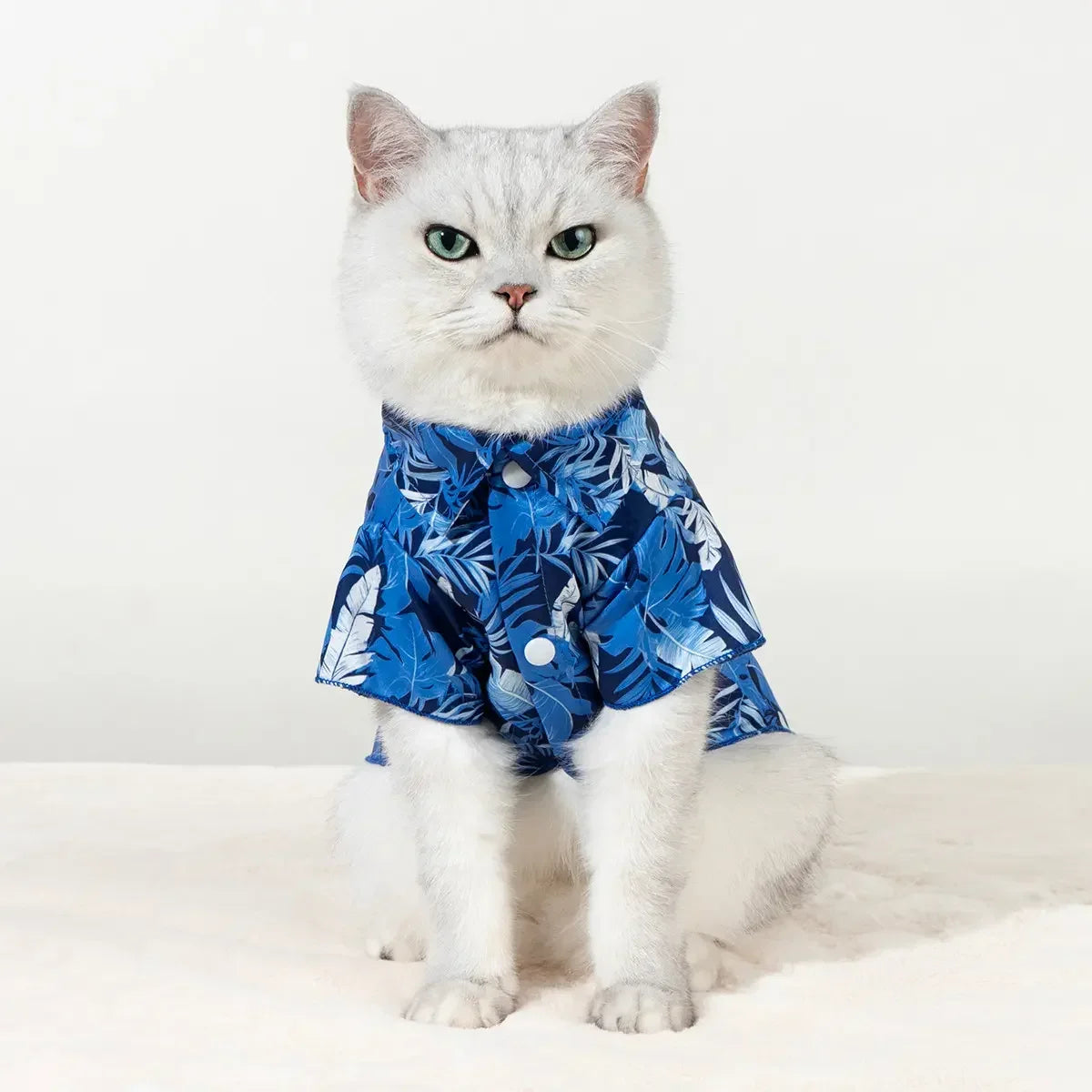 Hawaiian Style Tropical Pet Shirt for Dogs and Cats