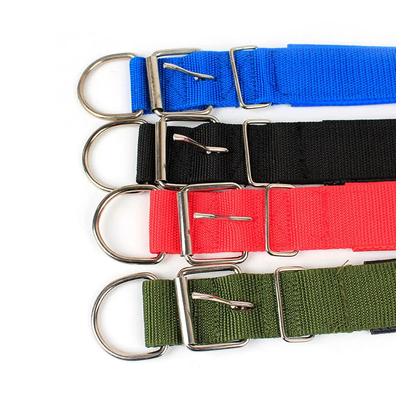 Durable Solid Nylon Dog Collar for Comfortable Daily Wear