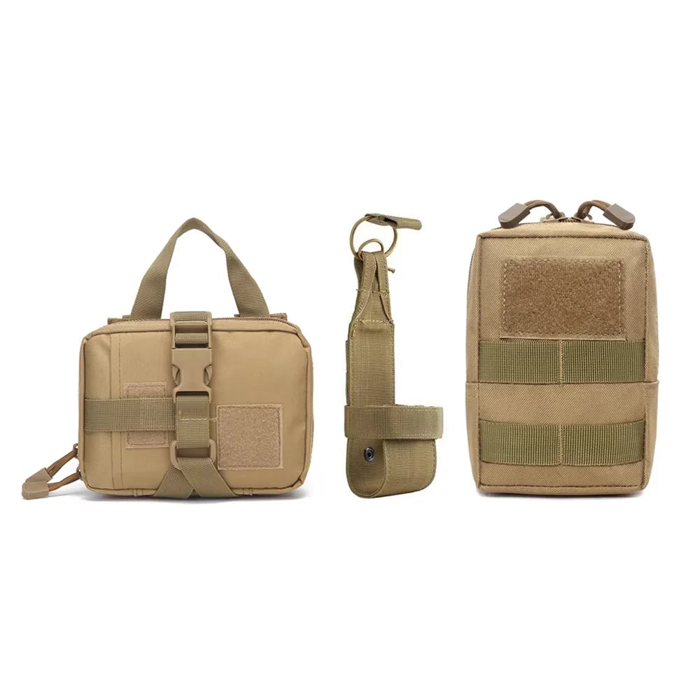 PetraVel Military Dog Tactical Molle Harness Pouch Set