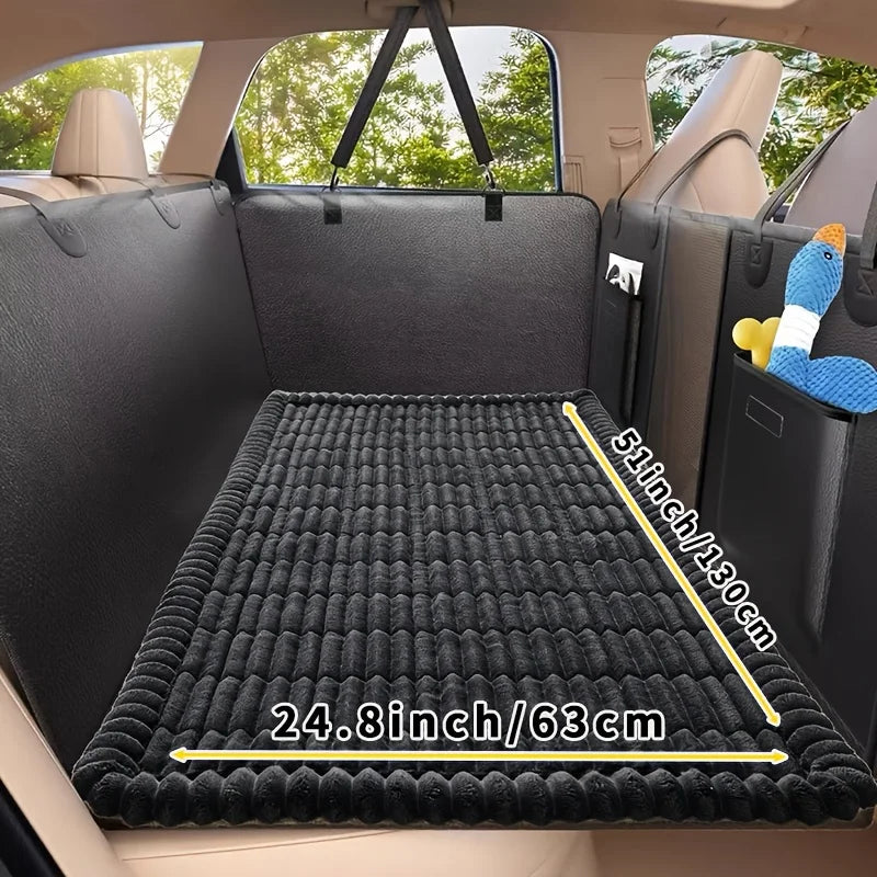Car Rear Seat Pet Cover Waterproof Nonslip Hammock Protector