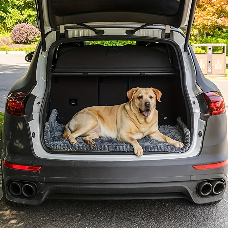 Car Rear Seat Pet Cover Waterproof Nonslip Hammock Protector