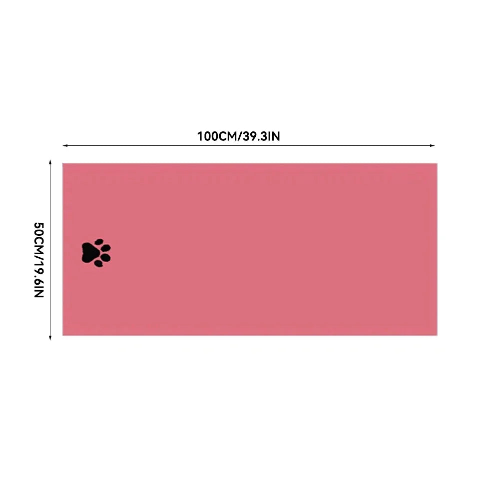 Microfiber Pet Bath Towels Embroidered Ultra Soft and Absorbent