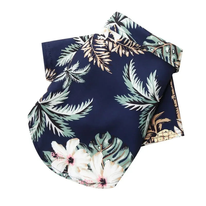 Hawaiian Style Dog Shirt For Small To Medium Dogs Pups