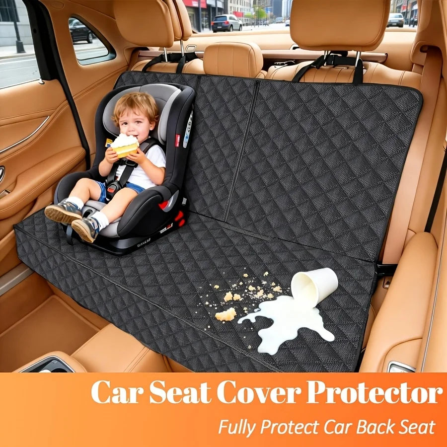 Dog Car Seat Cover Waterproof Back Seat Protector For Cars