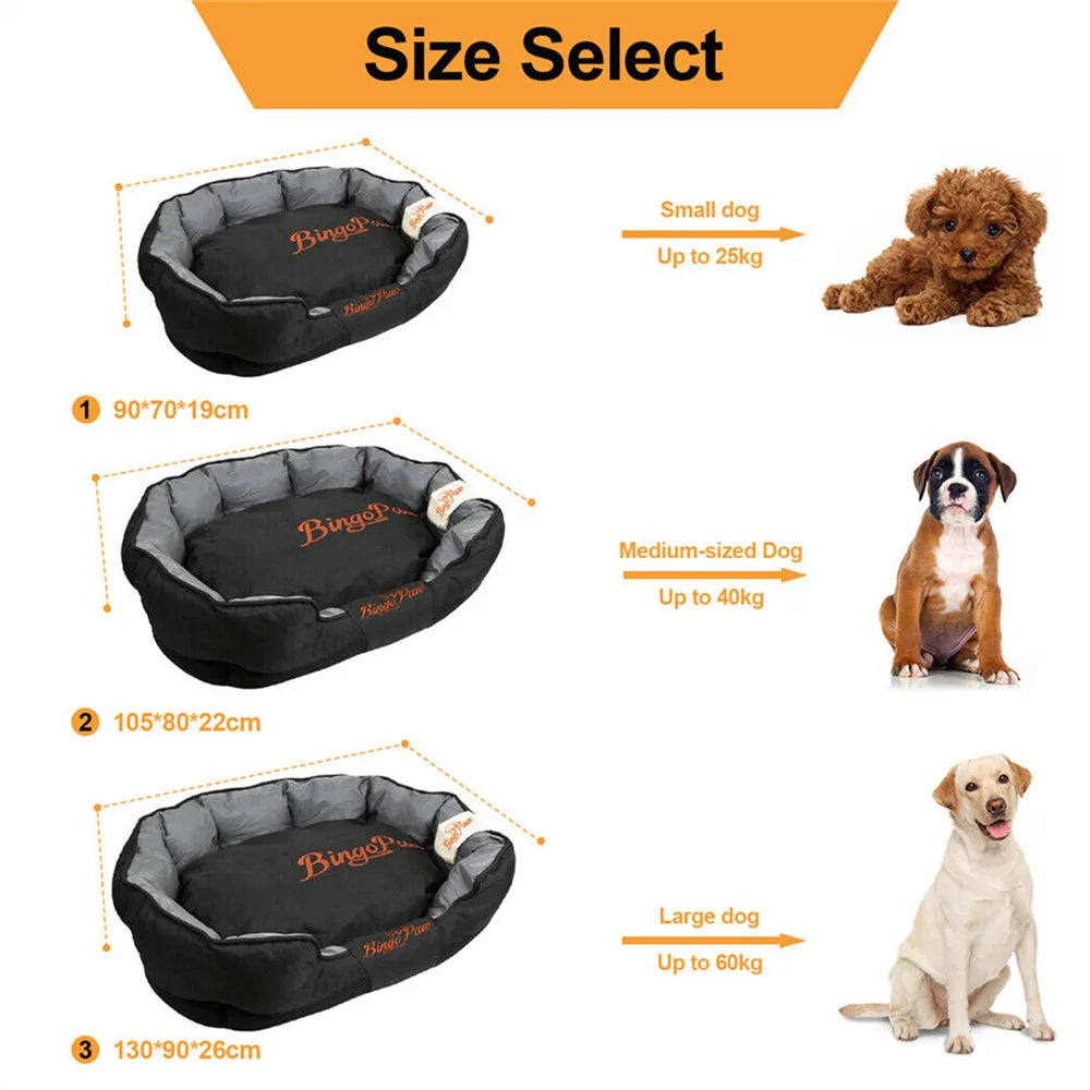 Borwart Orthopedic Waterproof Washable Dog Bed Cushion