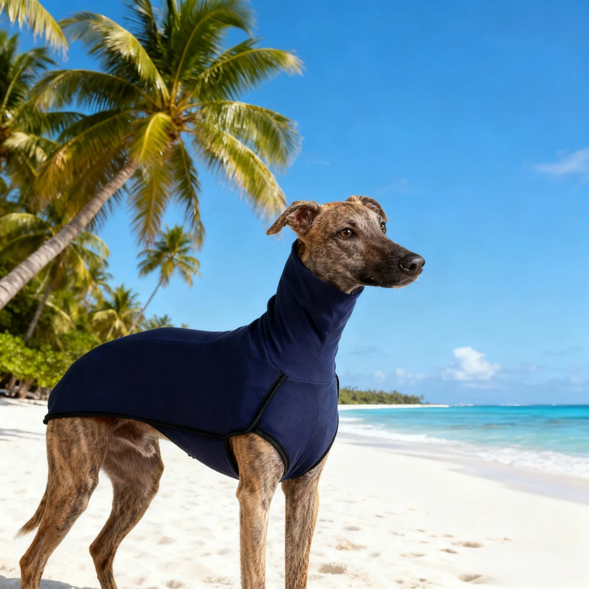 Fleece Dog Winter Coat Turtleneck Onesie Pet Apparel