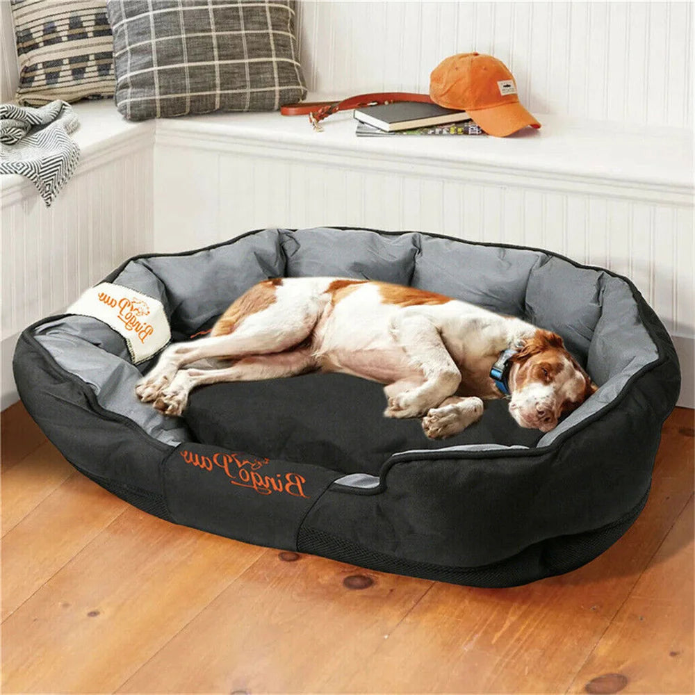 Borwart Orthopedic Waterproof Washable Dog Bed Cushion