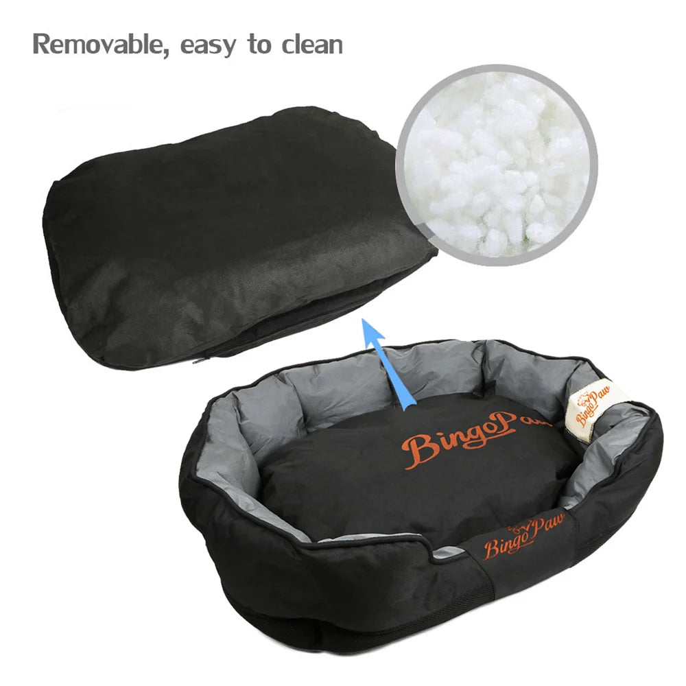 Borwart Orthopedic Waterproof Washable Dog Bed Cushion