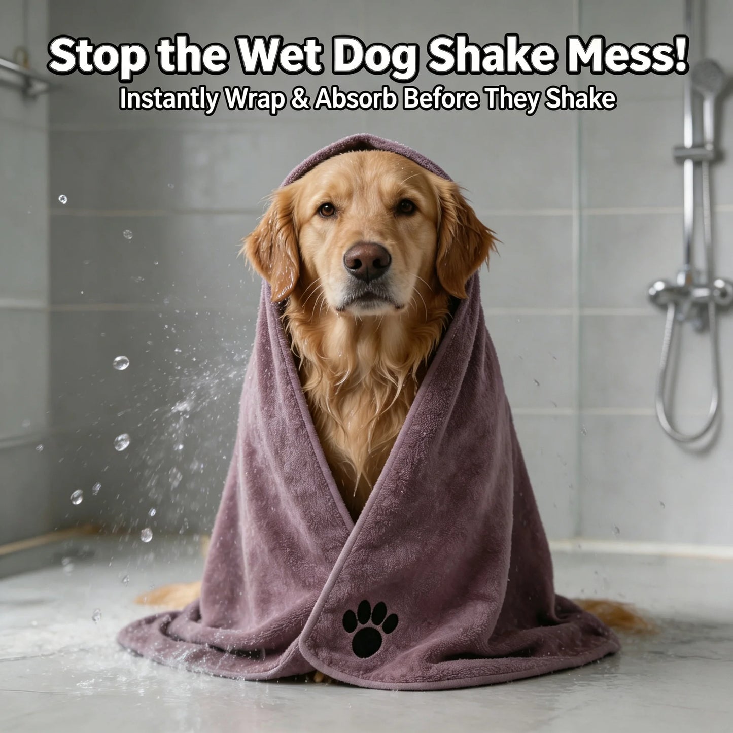 Pet Microfiber Bath Towel Quick Dry Soft And Durable