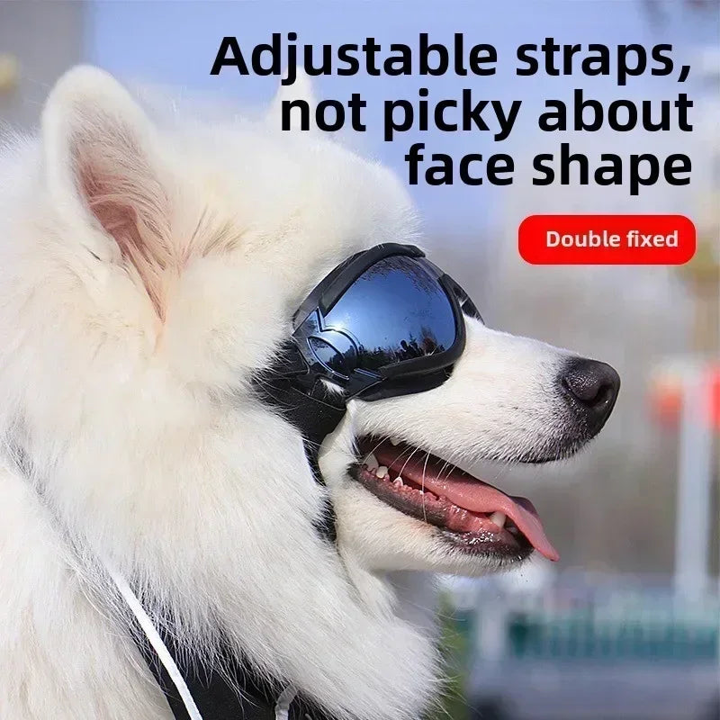 Adjustable Pet Goggles Anti UV Dog Sunglasses Outdoors