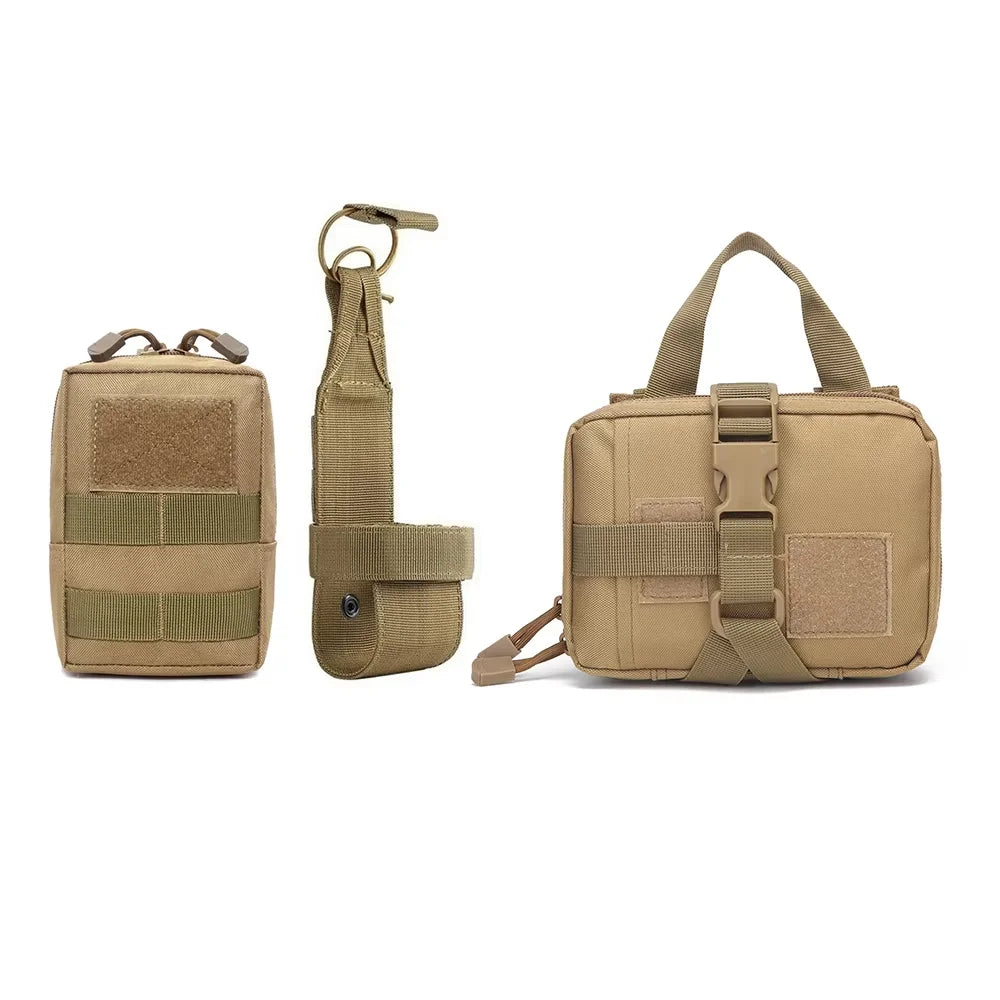 PetraVel Military Dog Tactical Molle Harness Pouch Set
