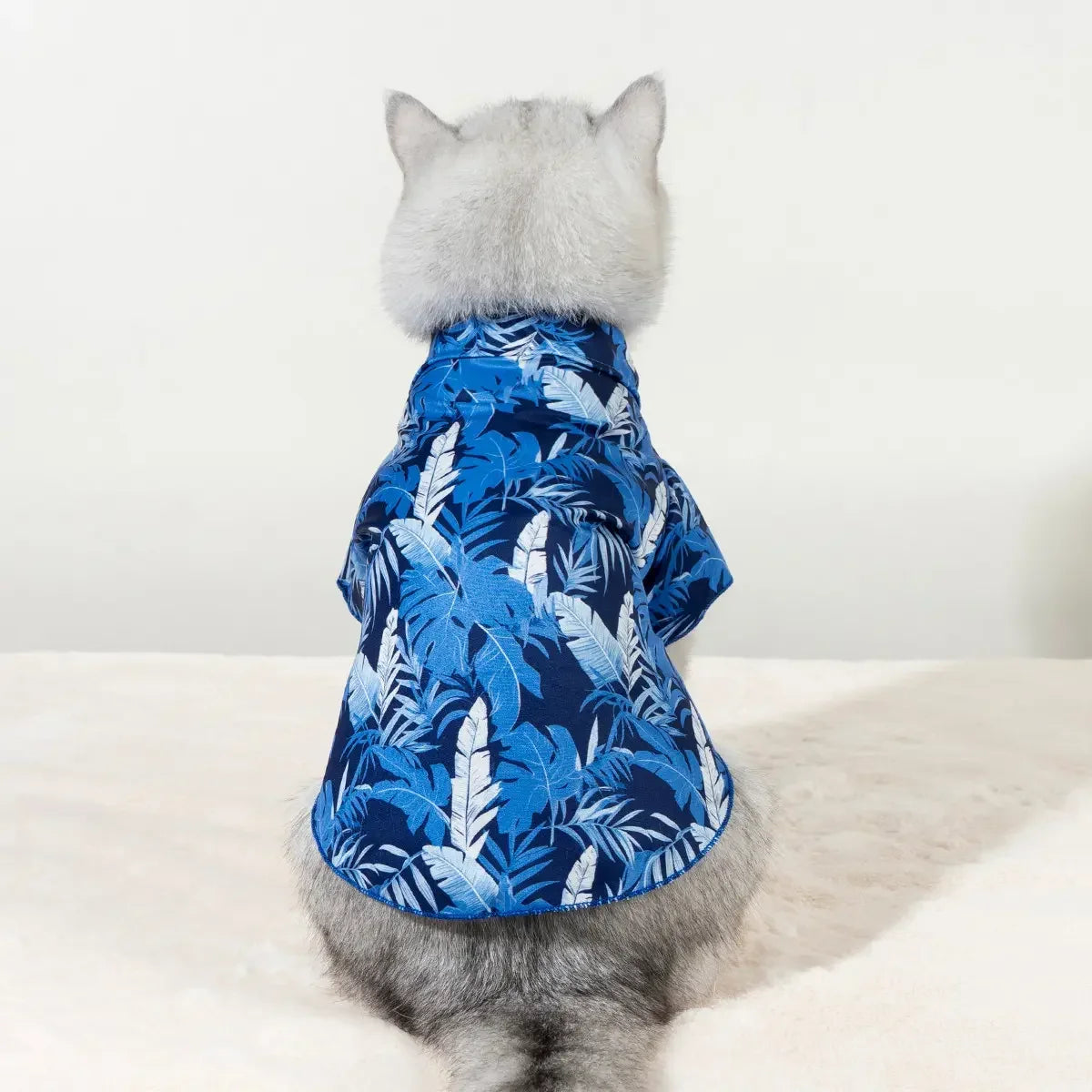 Hawaiian Style Tropical Pet Shirt for Dogs and Cats