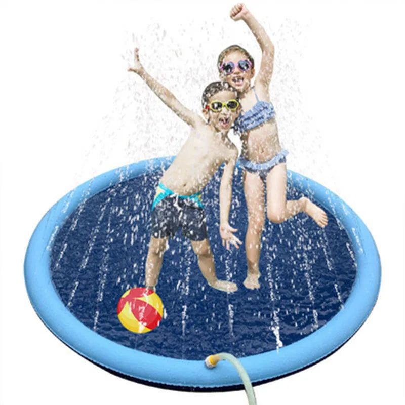 Dog Water Spray Mat PVC Inflatable Bathing And Outdoor Play