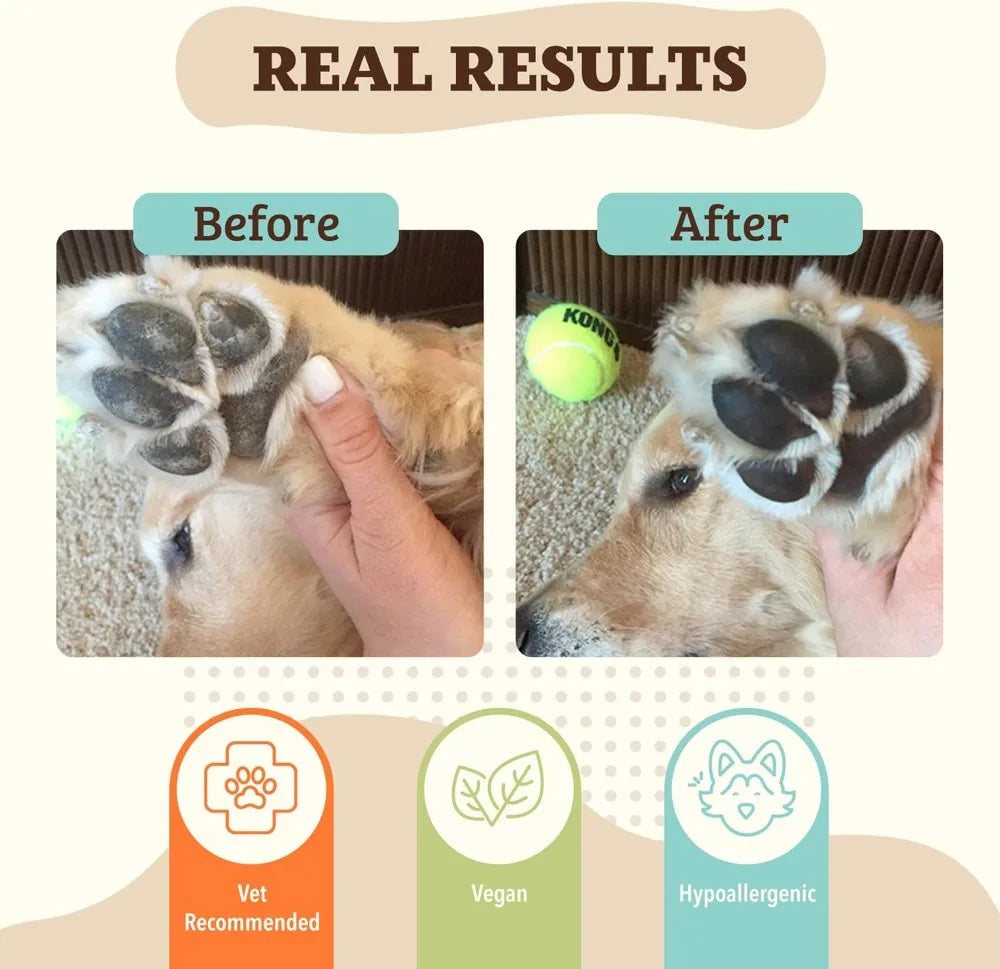 Paw Wax for Dogs Non Toxic Hot Pavement Protection