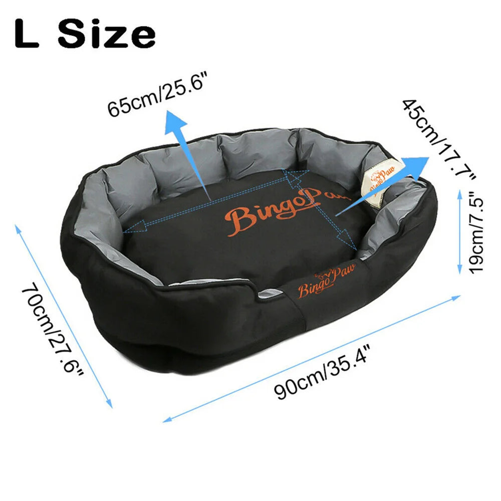 Borwart Orthopedic Waterproof Washable Dog Bed Cushion