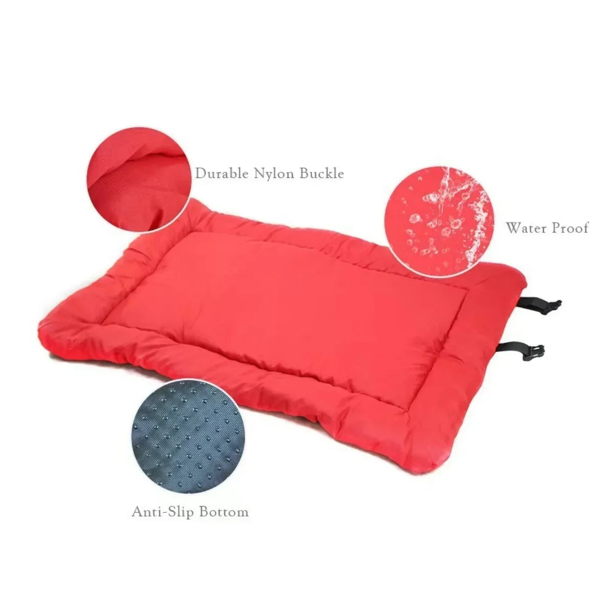 HUBEI Outdoor Foldable Waterproof Dog Bed Roll Up Sofa