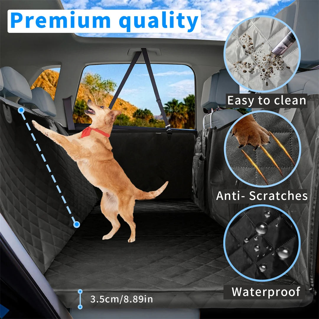 Bingopaw Waterproof Nylon Dog Car Seat Cover And Hammock