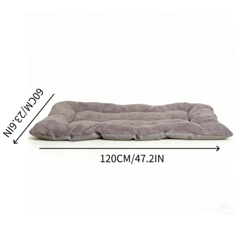 Booteely Plush Dog Bed Sofa Thickened Super Soft Polyester Mat