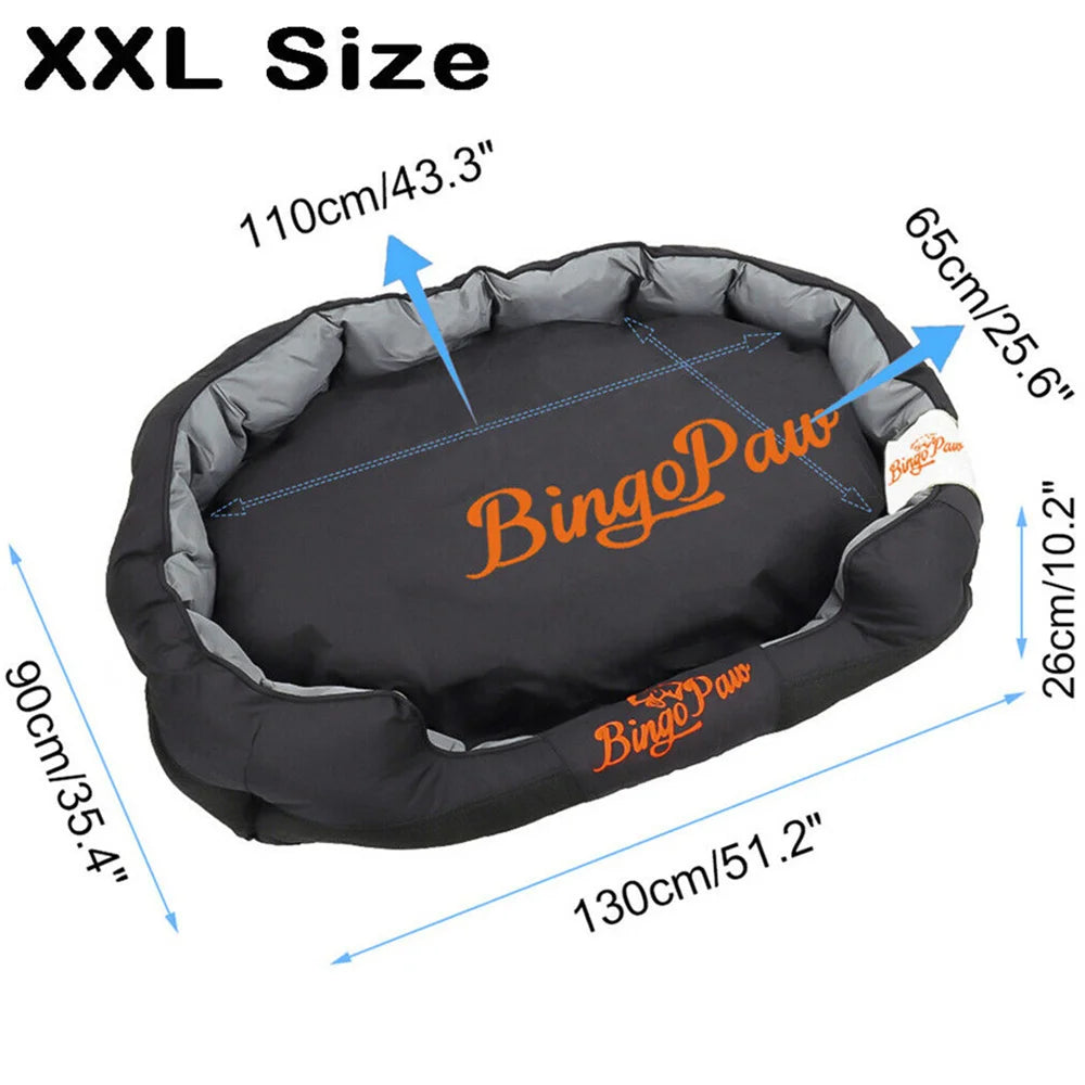 Borwart Orthopedic Waterproof Washable Dog Bed Cushion