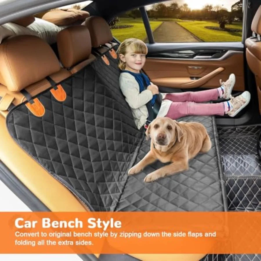 Dog Car Seat Cover Waterproof Hammock 600D Heavy Duty