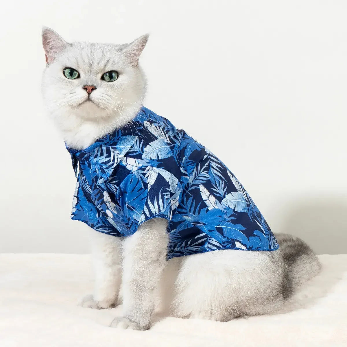 Hawaiian Style Tropical Pet Shirt for Dogs and Cats