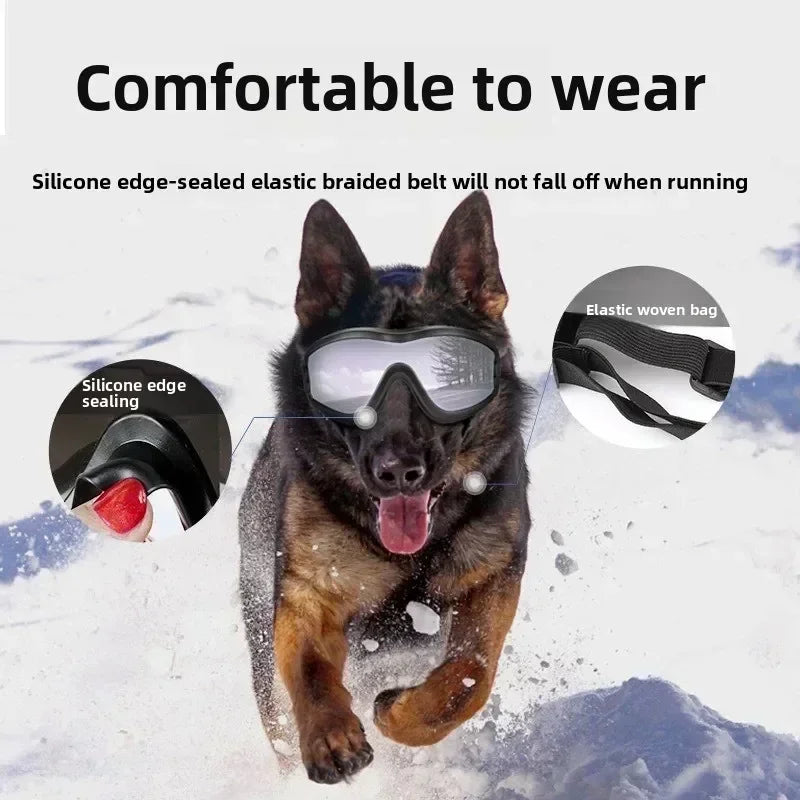 Adjustable Pet Goggles Anti UV Dog Sunglasses Outdoors