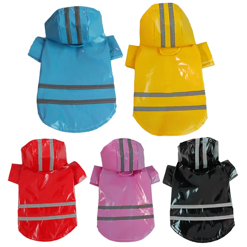 Waterproof Dog Raincoat With Hood For Dogs And Cats