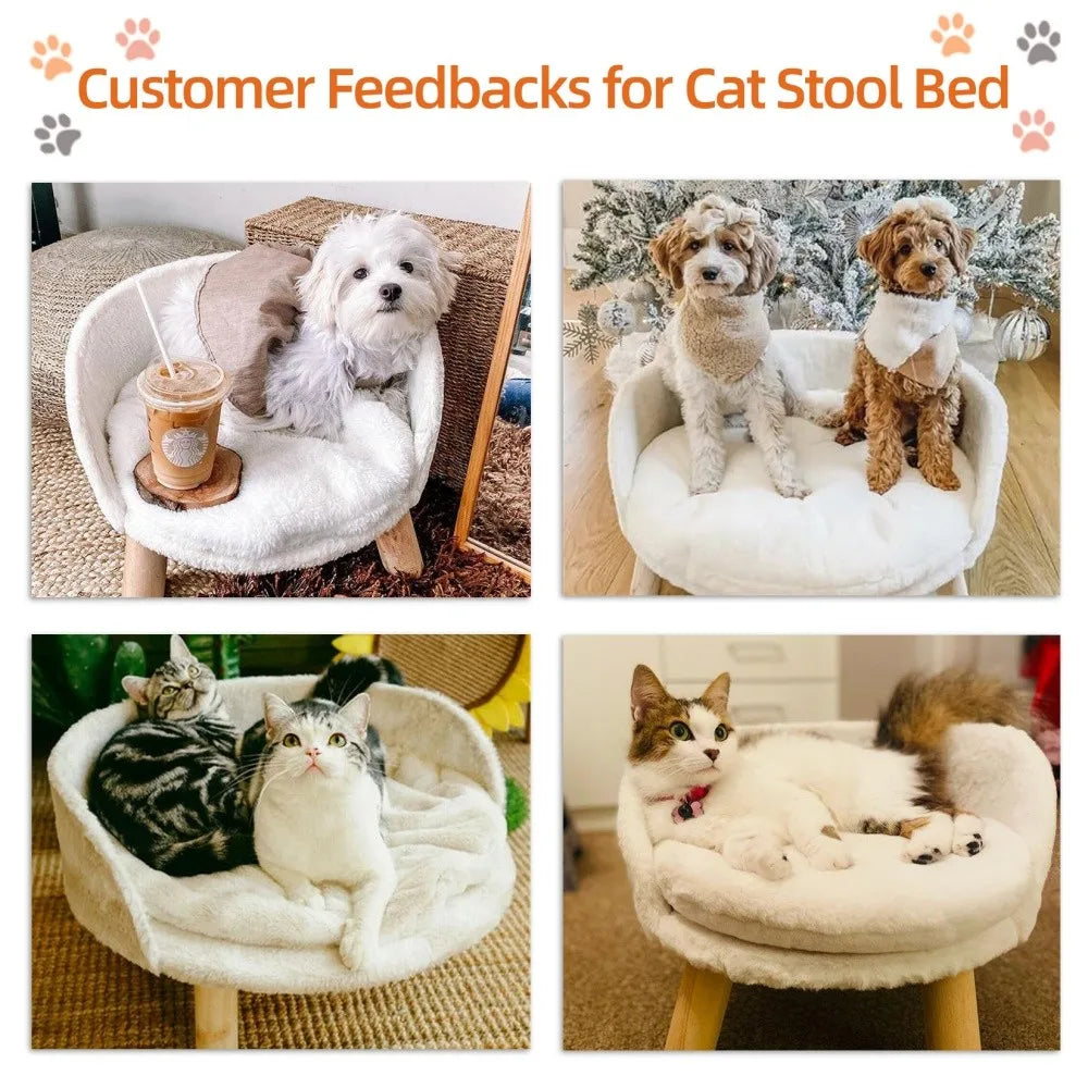 Borwart Ultra Soft Pet Sofa Bed With Removable Waterproof Cushion