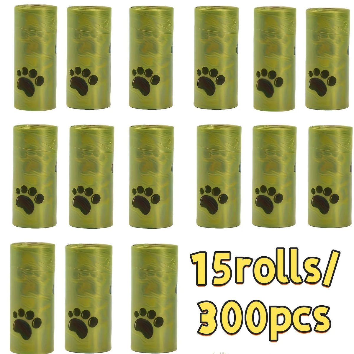 Durable Pet Waste Bags For Dog And Cat Cleanup Outdoors