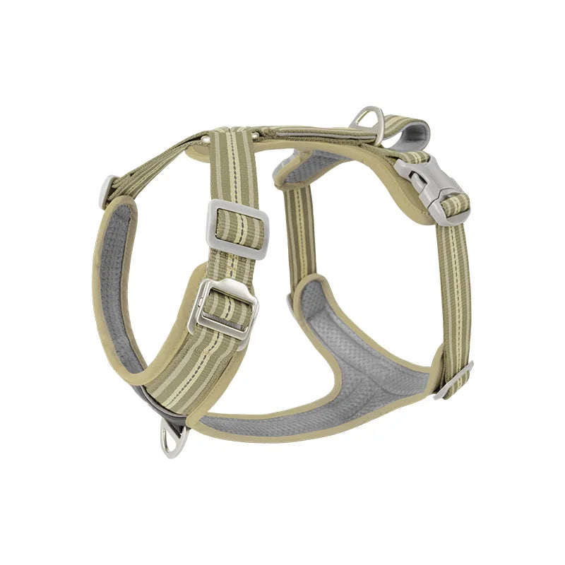 Anti Pull Dog Harness Leash Set Reflective Wear Resistant Soft
