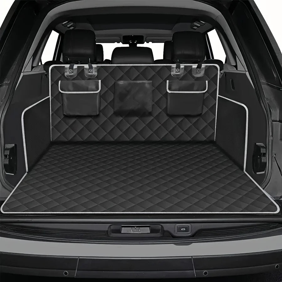 SUV Pet Trunk Cushion With Bumper Protection And Waterproof Pad