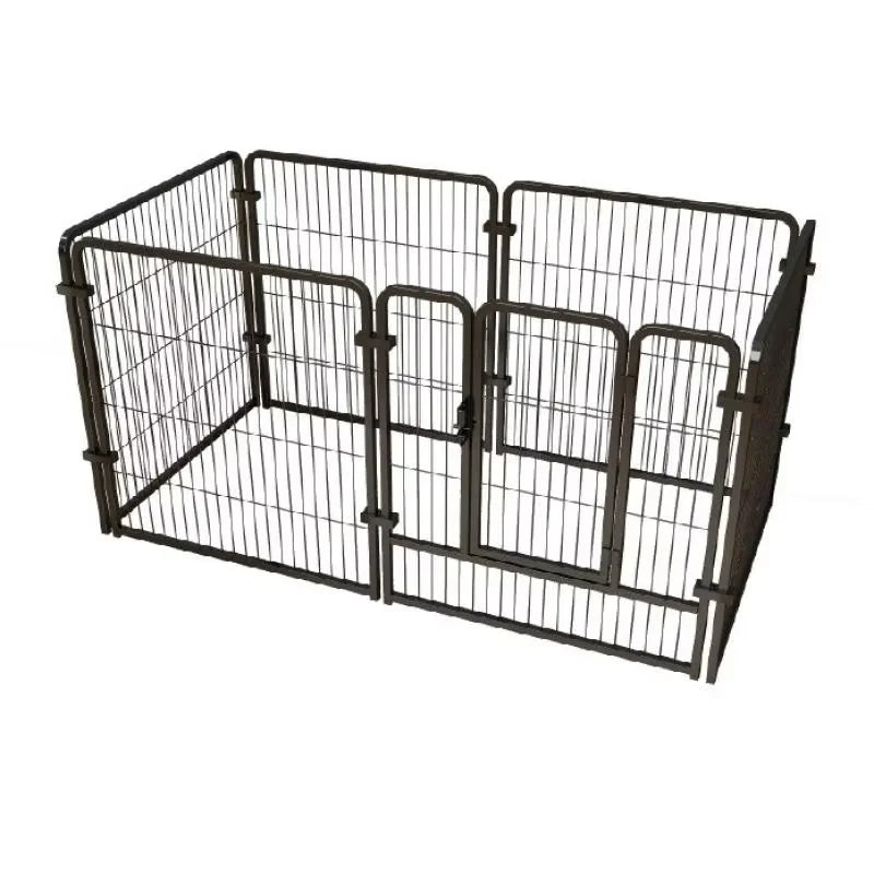 Six Panel Durable Dog Fence Playpen For Puppies And Pets