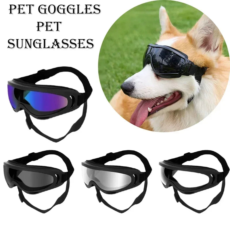 Adjustable Pet Goggles Anti UV Dog Sunglasses Outdoors