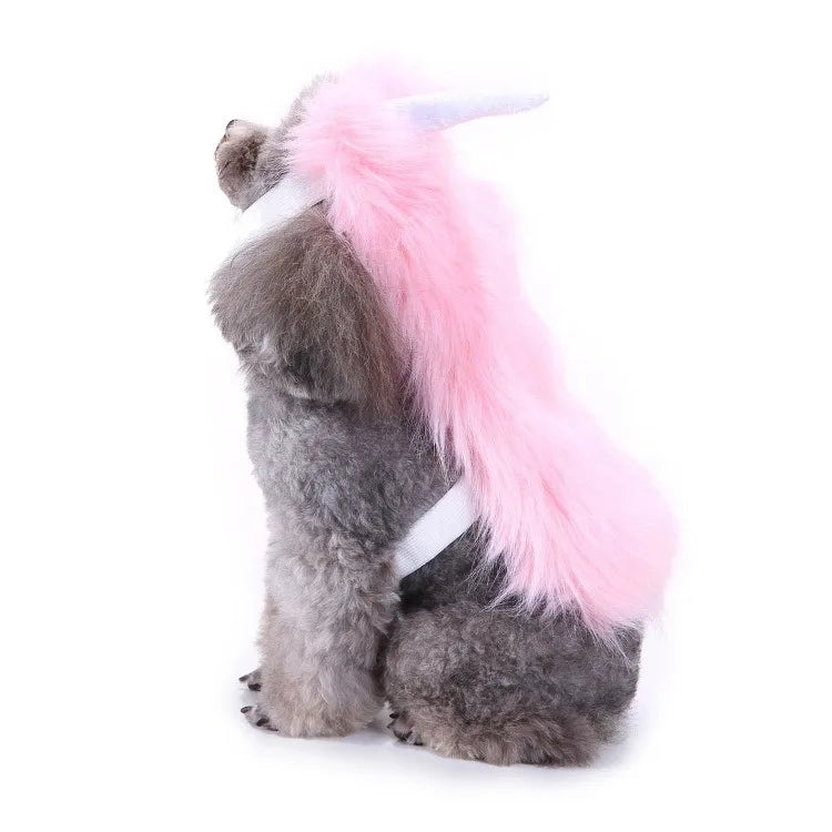 Halloween Pet Witch Costume With Hat For Cats And Dogs