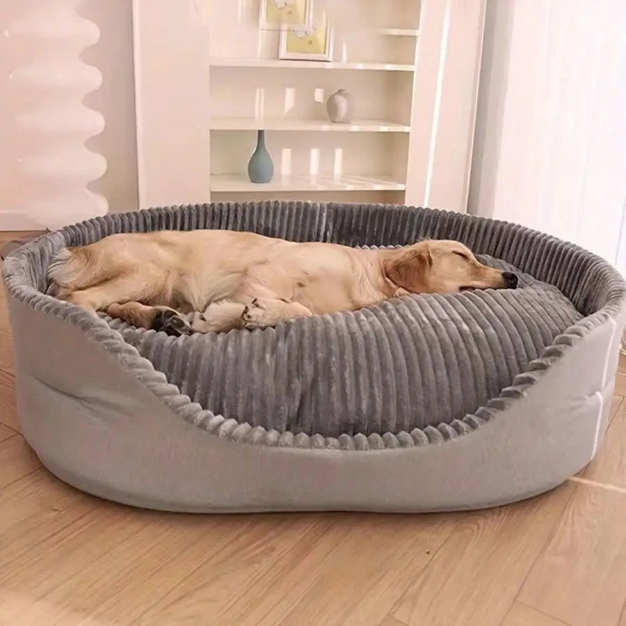 Soft Plush Cotton Pet Bed For Dogs And Cats Comfort