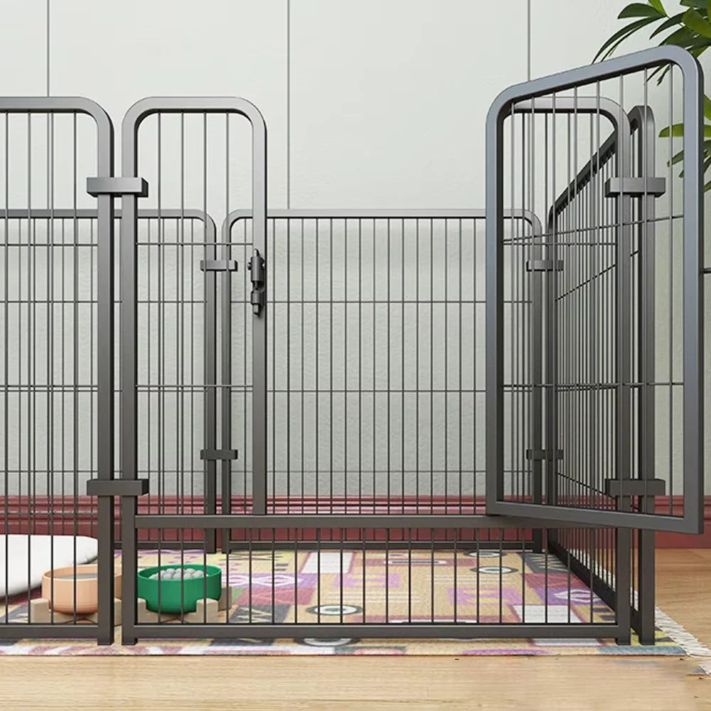 Six Panel Durable Dog Fence Playpen For Puppies And Pets