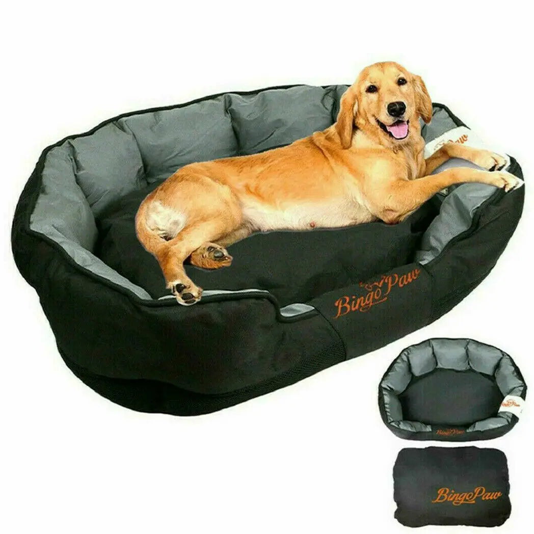 Borwart Orthopedic Waterproof Washable Dog Bed Cushion