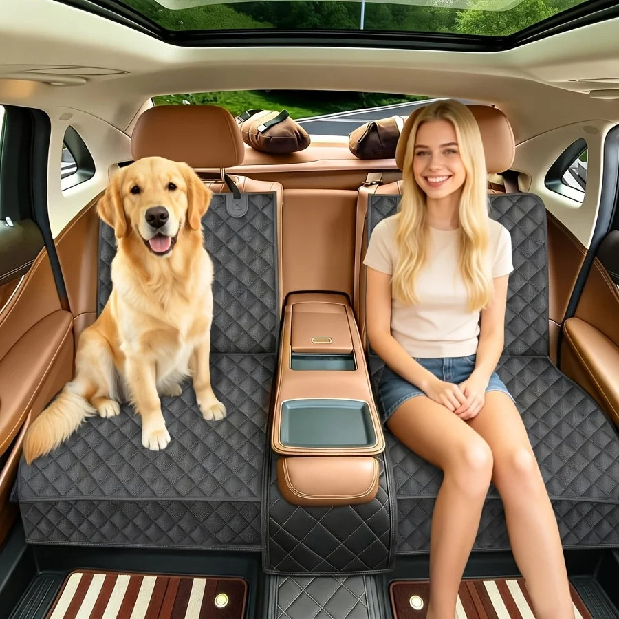 Dog Car Seat Cover Waterproof Back Seat Protector For Cars