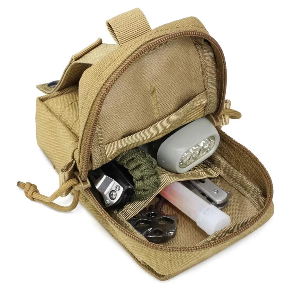 PetraVel Military Dog Tactical Molle Harness Pouch Set