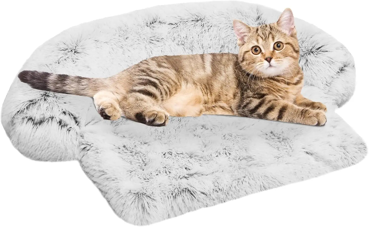 Cooling Dog Bed Mat With Bolster Pillow Washable Pet Couch Cover
