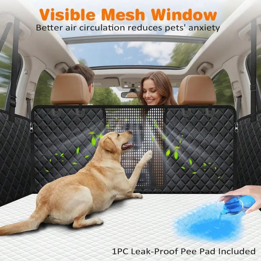 Heavy Duty Dog Car Hammock Seat Cover Universal Scratch Protection